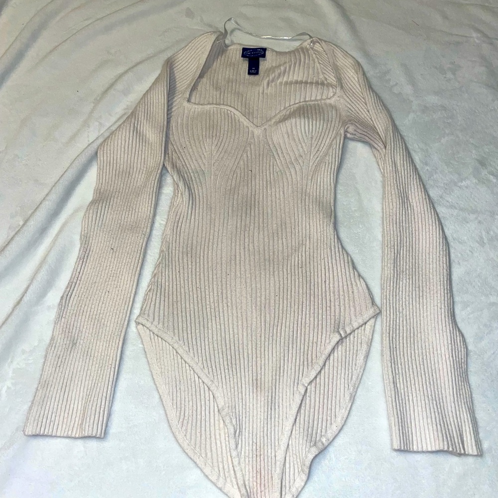 Women’s white bodysuit